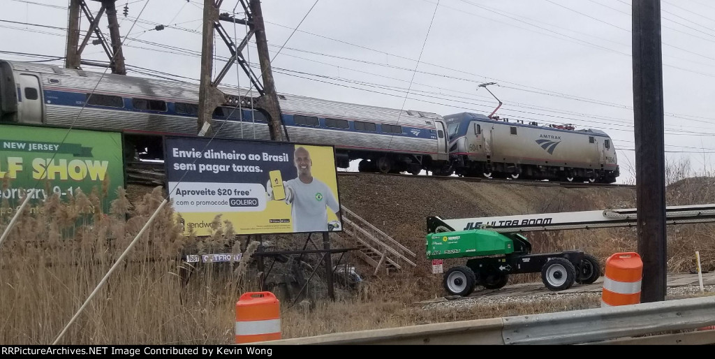 Amtrak ACS-64 604 leading the northbound Vermonter